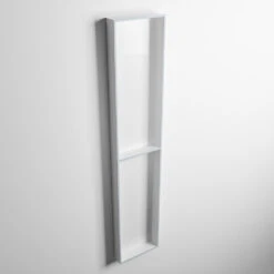 Mondiaz Easy Nis 90x30x8cm 2 Vakken Clay/talc -hotbath winkel mondiaz easy nis 90x30x8cm 2 vakken clay talc sk37518 1