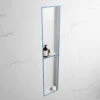 Mondiaz Easy Nis 90x30x8cm 2 Vakken Jeans/talc 1 Mondiaz Easy Nis 90x30x8cm 2 Vakken Jeans/talc -hotbath winkel mondiaz easy nis 90x30x8cm 2 vakken jeans talc sk37522 3