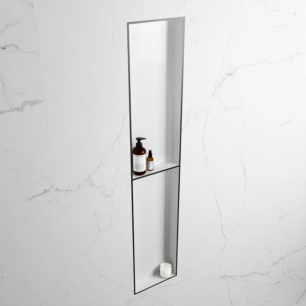 Mondiaz Easy Nis 90x30x8cm 2 Vakken Urban/talc 3 Mondiaz Easy Nis 90x30x8cm 2 Vakken Urban/talc