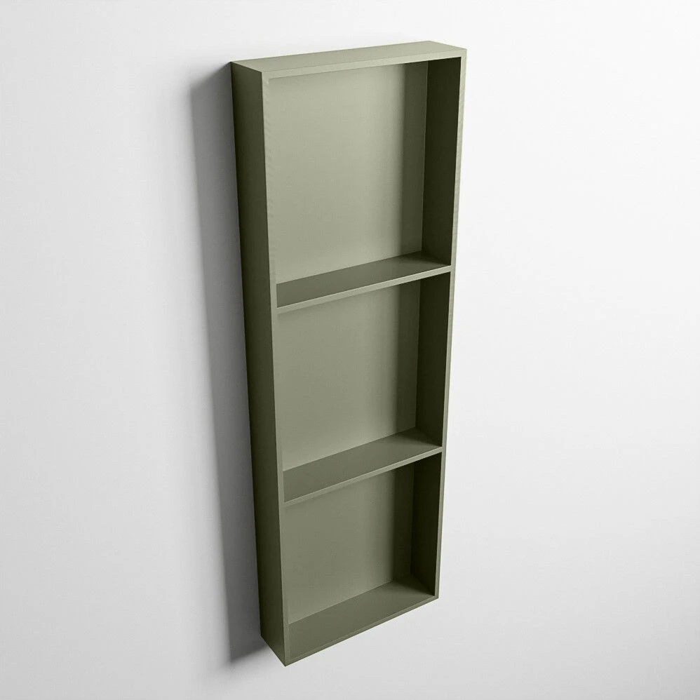 Mondiaz Easy Nis 90x30x8cm 3 Vakken Army 5 Mondiaz Easy Nis 90x30x8cm 3 Vakken Army - Afbeelding 3
