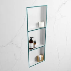 Mondiaz Easy Nis 90x30x8cm 3 Vakken Smag/talc