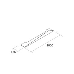 hotbath winkel -hotbath winkel muebles sun spiegelplank 100cm wit sk39408 1