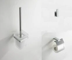 Mueller Cube Toiletset Chroom Compleet
