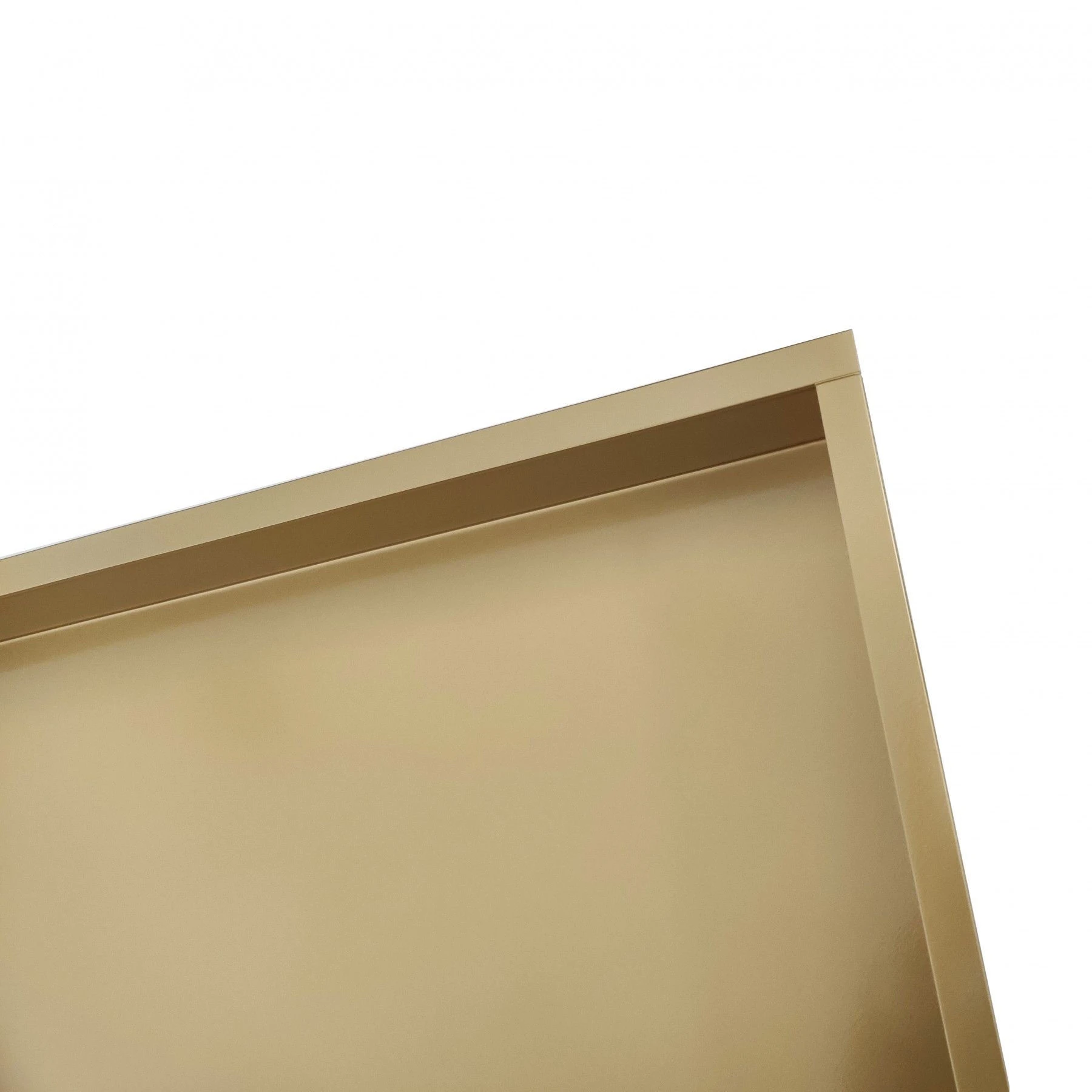 Mueller Inbouw Nis 30x60x10cm RVS Goud 6 Mueller Inbouw Nis 30x60x10cm RVS Goud - Afbeelding 4