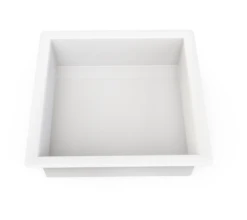 Mueller Inbouwnis 30x30x10cm Mat Wit -hotbath winkel mueller inbouwnis 30x30x10cm mat wit sk59222 3