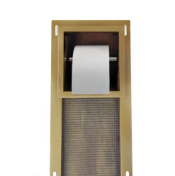 Mueller Mat Gouden Inbouw Toiletrolhouder Met Reserverol Houder 12 Mueller Mat Gouden Inbouw Toiletrolhouder Met Reserverol Houder -hotbath winkel mueller mat goude inbouw toiletrolhouder met reserverol houder sk27093 2