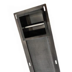 Alternative view of Mueller Zwart Chromen Inbouw Toiletrolhouder Met Reserverol Houder