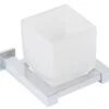 Plieger Cube Bekerhouder Matglas Inox -hotbath winkel plieger cube bekerhouder matglas inox 4784187 2