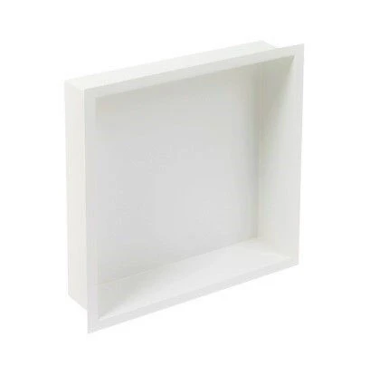 Plieger Inbox Inbouwnis 30x30x7.5cm Wit 3 Plieger Inbox Inbouwnis 30x30x7.5cm Wit