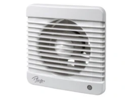 Plieger Ventilator Basic 185m³ Ø125mm Met Timer Wit