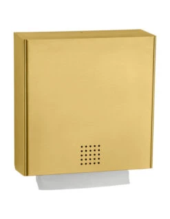 Proox One Handdoek Dispenser Geborsteld Messing