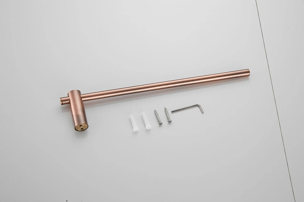 Saniclear Academy Dubbele Reserve Rolhouder Geborsteld Koper 8 Saniclear Academy Dubbele Reserve Rolhouder Geborsteld Koper - Afbeelding 6