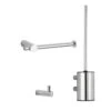 Saniclear Academy Toiletaccessoiresset 3-delig Chroom -hotbath winkel saniclear academy toiletaccessoiresset 3 delig chroom sk79721 2