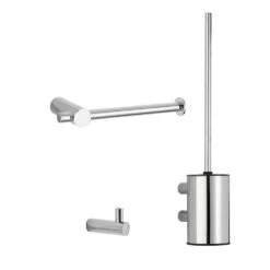 Saniclear Academy Toiletaccessoiresset 3-delig Chroom