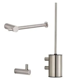 Saniclear Academy Toiletaccessoiresset 3-delig RVS