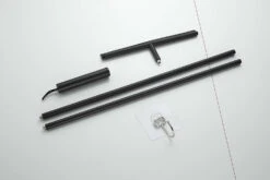 Saniclear Academy Vloerwisser 120cm Zwart Mat -hotbath winkel saniclear academy vloerwisser 120cm zwart mat sk36468 3