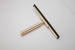 Saniclear Brass Badkamer Raam Wisser 25cm Geborsteld Messing Mat Goud -hotbath winkel saniclear brass badkamer raam wisser 25cm geborsteld messing mat goud sk27677 3