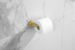 Saniclear Brass Geborsteld Messing / Goud Toilet Accessoire Set Incl Toiletborstel, Rolhouder En Haak -hotbath winkel saniclear brass geborsteld messing goud toilet accessoire set incl toiletborstel rolhouder en haak sk28489 7