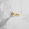 Saniclear Brass Glashouder Geborsteld Messing Mat Goud -hotbath winkel saniclear brass glashouder geborsteld messing mat goud sk27670 6