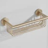 Saniclear Brass Shampoo Houder / Doucherek 30cm Geborsteld Messing Mat Goud -hotbath winkel saniclear brass shampoo houder doucherek 25cm geborsteld messing mat goud sk27674 10