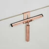 Saniclear Copper Badkamer Raam Wisser 25cm Geborsteld Koper -hotbath winkel saniclear copper badkamer wisser 25cm geborsteld koper sk22066 3