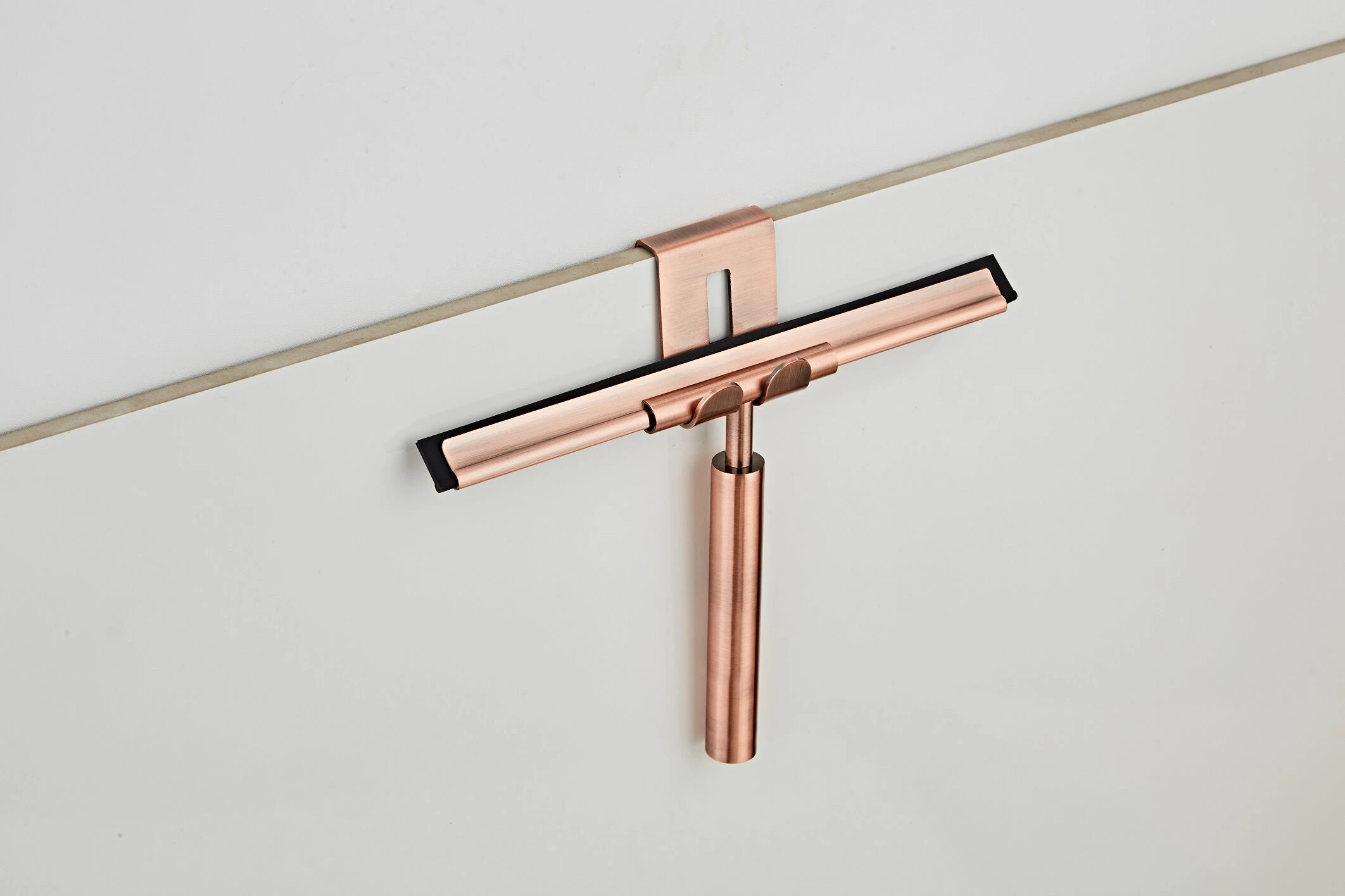 Saniclear Copper Badkamer Raam Wisser 25cm Geborsteld Koper 3 Saniclear Copper Badkamer Raam Wisser 25cm Geborsteld Koper
