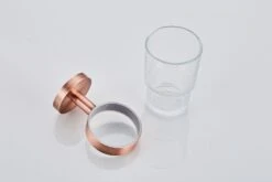 Saniclear Copper Glashouder Geborsteld Koper -hotbath winkel saniclear copper glashouder geborsteld koper sk22058 3