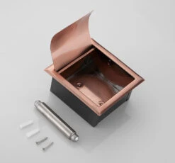 Saniclear Copper Inbouw Toiletrol Houder Met Klep Geborsteld Koper 19 Saniclear Copper Inbouw Toiletrol Houder Met Klep Geborsteld Koper -hotbath winkel saniclear copper inbouw toiletrol houder met klep geborsteld koper sk28385 2