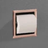 Saniclear Copper Inbouw Toiletrol Houder Zonder Klep Geborsteld Koper -hotbath winkel saniclear copper inbouw toiletrol houder zonder klep geborsteld koper sk28384 3