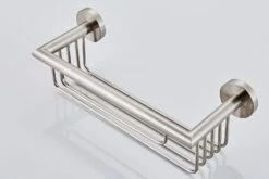 Saniclear Exclusive Badrek / Doucherek 30cm RVS Look 11 Saniclear Exclusive Badrek / Doucherek 30cm RVS Look -hotbath winkel saniclear exclusive badrek doucherek 25cm rvs sk21980 2