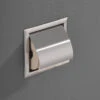 Saniclear Exclusive Inbouw Toiletrol Houder Met Klep Rvs -hotbath winkel saniclear exclusive inbouw toiletrol houder met klep rvs sk28389 1