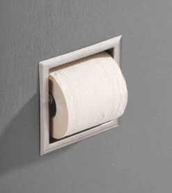 Alternative view of Saniclear Exclusive Inbouw Toiletrol Houder Zonder Klep Rvs