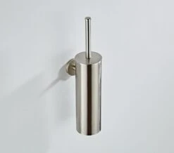 Saniclear Exclusive Toiletborstel Met Wandhouder RVS Look