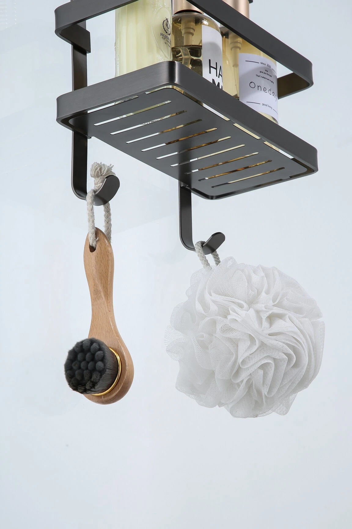 Saniclear Iron Doucherek Hangend 52cm Verouderd Ijzer - Gunmetal 7 Saniclear Iron Doucherek Hangend 52cm Verouderd Ijzer - Gunmetal - Afbeelding 5