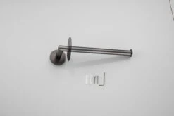 Saniclear Iron Dubbele Reserve Rolhouder Verouderd Ijzer - Gunmetal -hotbath winkel saniclear iron dubbele reserve rolhouder verouderd ijzer gunmetal sk27680 3
