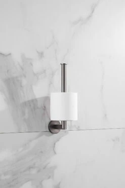 Saniclear Iron Dubbele Reserve Rolhouder Verouderd Ijzer - Gunmetal -hotbath winkel saniclear iron dubbele reserve rolhouder verouderd ijzer gunmetal sk27680 4