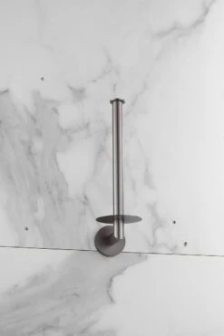 Alternative view of Saniclear Iron Dubbele Reserve Rolhouder Verouderd Ijzer - Gunmetal