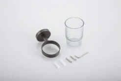 Saniclear Iron Glashouder Verouderd Ijzer - Gunmetal -hotbath winkel saniclear iron glashouder verouderd ijzer gunmetal sk24854 1