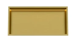 Saniclear Lucio Inbouwnis Met LED Verlichting 60x30cm Mat Goud -hotbath winkel saniclear lucio inbouwnis met led verlichting 60x30cm mat goud sk39540 1