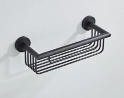 Saniclear Nero Badrek / Doucherek 30cm Mat Zwart
