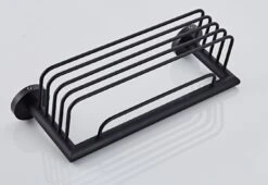 Saniclear Nero Badrek / Doucherek 30cm Mat Zwart 12 Saniclear Nero Badrek / Doucherek 30cm Mat Zwart -hotbath winkel saniclear nero badrek doucherek 25cm mat zwart sk22052 4