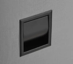 Saniclear Nero Inbouw Toiletrol Houder Met Klep Mat Zwart -hotbath winkel saniclear nero inbouw toiletrol houder met klep mat zwart sk28383 7