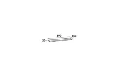 Sanituba Planchet 60cm Donker Eiken -hotbath winkel sanituba planchet 60cm donker eiken sk23392 2