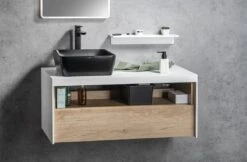 Sapho Abeline Rockstone Plank 50cm Wit Mat -hotbath winkel sapho abeline rockstone plank 50cm wit mat sk76447 2