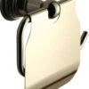 Sapho Diamond Toiletrolhouder Met Klep Brons -hotbath winkel sapho diamond toiletrolhouder met klep brons sk31070 1