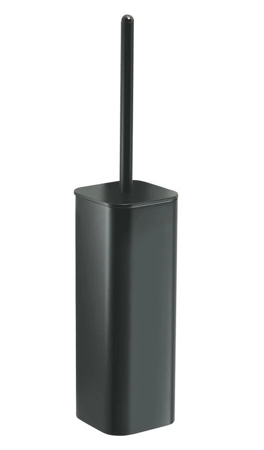 Sapho Flori Toiletborstelhouder Mat Zwart 3 Sapho Flori Toiletborstelhouder Mat Zwart