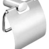 Sapho Flori Toiletrolhouder Met Klep Chroom -hotbath winkel sapho flori toiletrolhouder met klep chroom sk31119 1