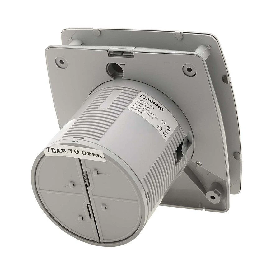 Sapho LEX Badkamer Ventilator 15W Ø100mm Roestvrijstaal 4 Sapho LEX Badkamer Ventilator 15W Ø100mm Roestvrijstaal - Afbeelding 2