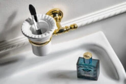 Sapho Perla Bekerhouder Goud -hotbath winkel sapho perla bekerhouder goud sk31169 2