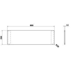 Sapho Universal Badplank Met Zitmogelijkheid 80x25cm Zwart -hotbath winkel sapho universal badplank met zitmogelijkheid 80x25cm zwart sk47823 1